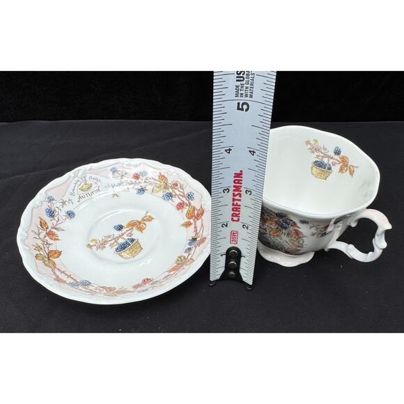 Rare 1983 Royal Doulton Brambly Hedge Autumn Tea Cup & Saucer Set -A89 - Picture 15 of 16